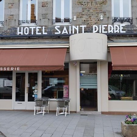 Hotel Saint - Pierre Villedieu-les-Poëles Exterior foto